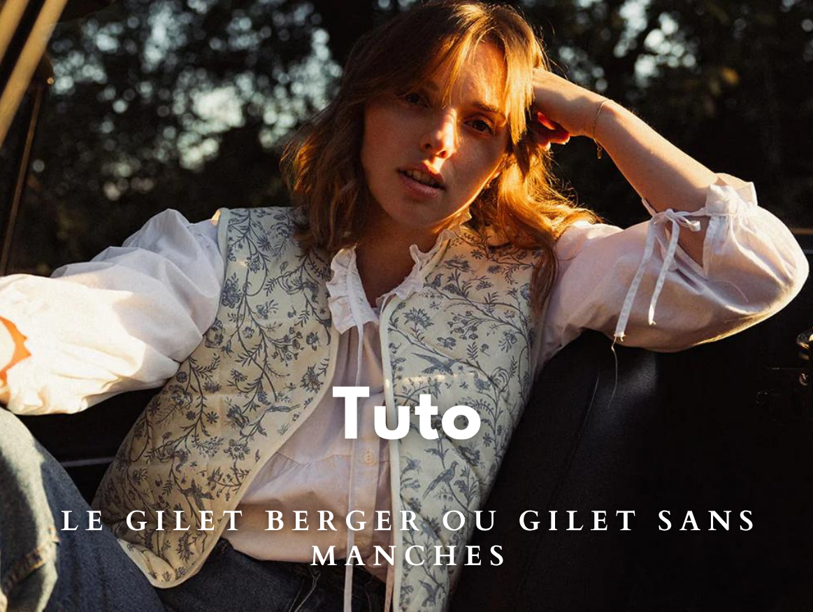 Gilet berger à coudre