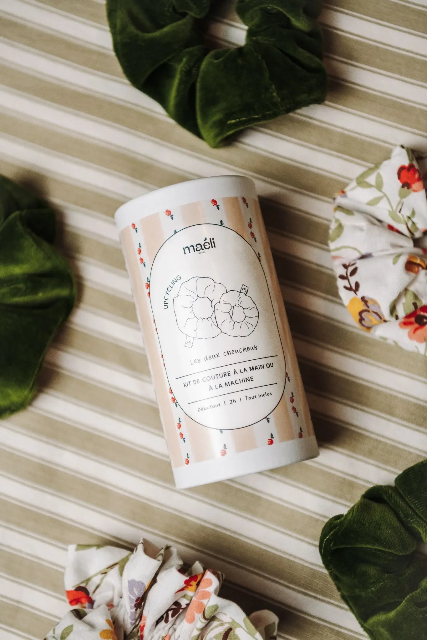 Box couture pour réaliser les chouchous Maéli.