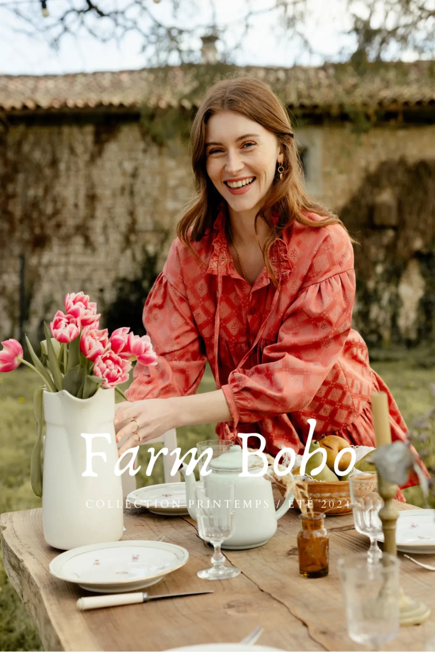 Patrons de la collection Farm Boho de Maéli Paris, créations issues de l'upcycling.