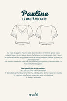 Illustration technique du patron du haut Paulne, montrant ses spécificités.