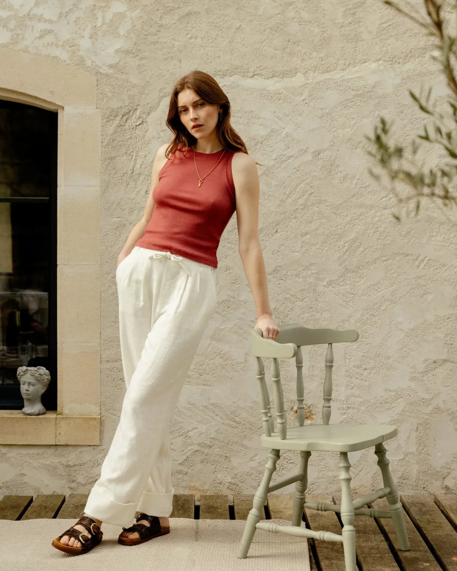 Patron pantalon Eva de Maéli Paris idéal pour upcycling