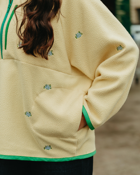 Patron de couture sweat Julie manches raglan avec volume ample et poignets resserrés