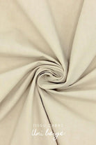 Tissu beige extérieur pour kit couture Martha personnalisable.