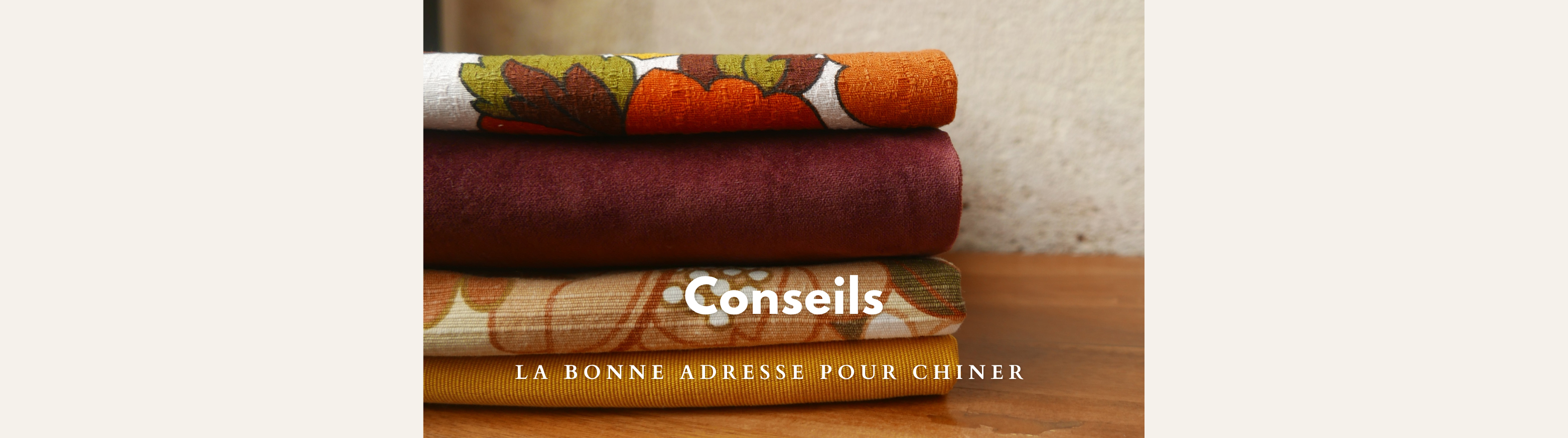 Des tissus vintage : la bonne adresse !