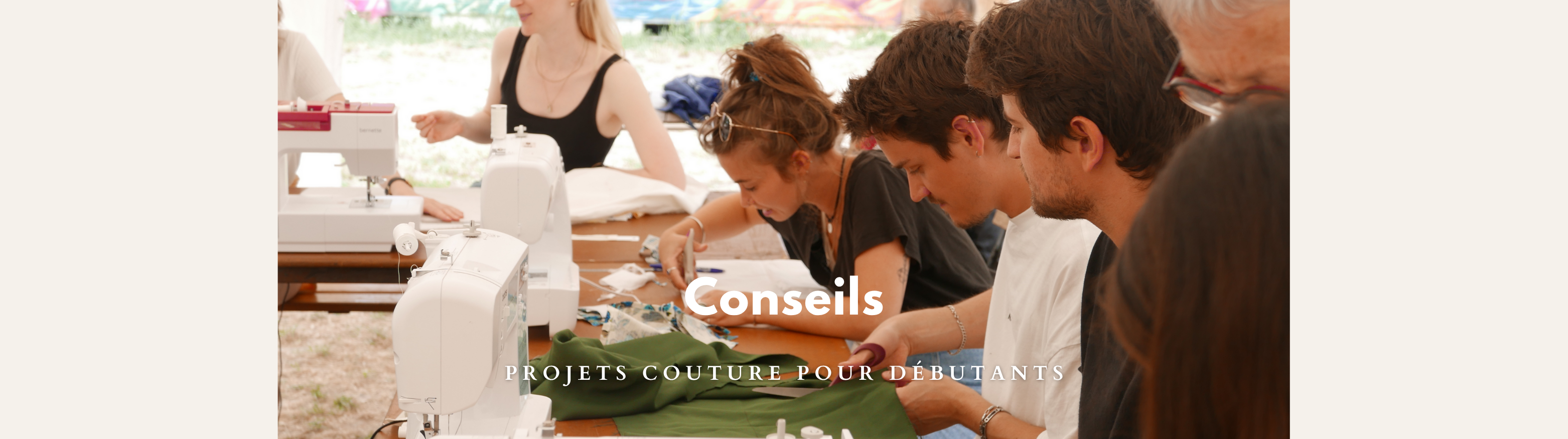 Débutant couture : par quel projet débuter ?