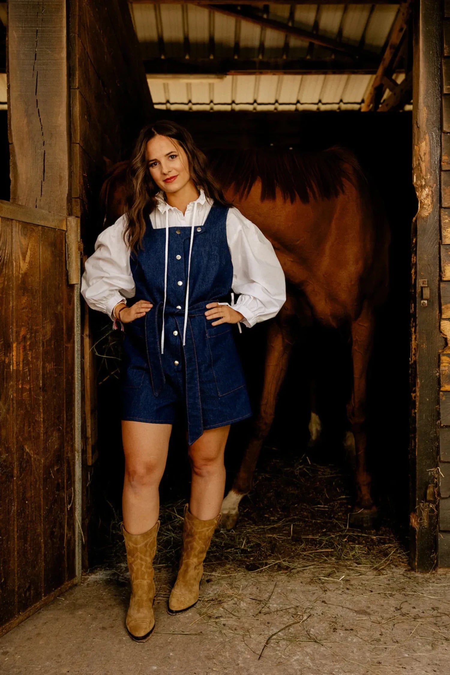 Patron Maéli Paris, Valentine en denim.