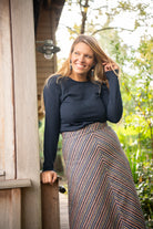 dos body alexia coupe ajustee manches longues finition propre patron couture