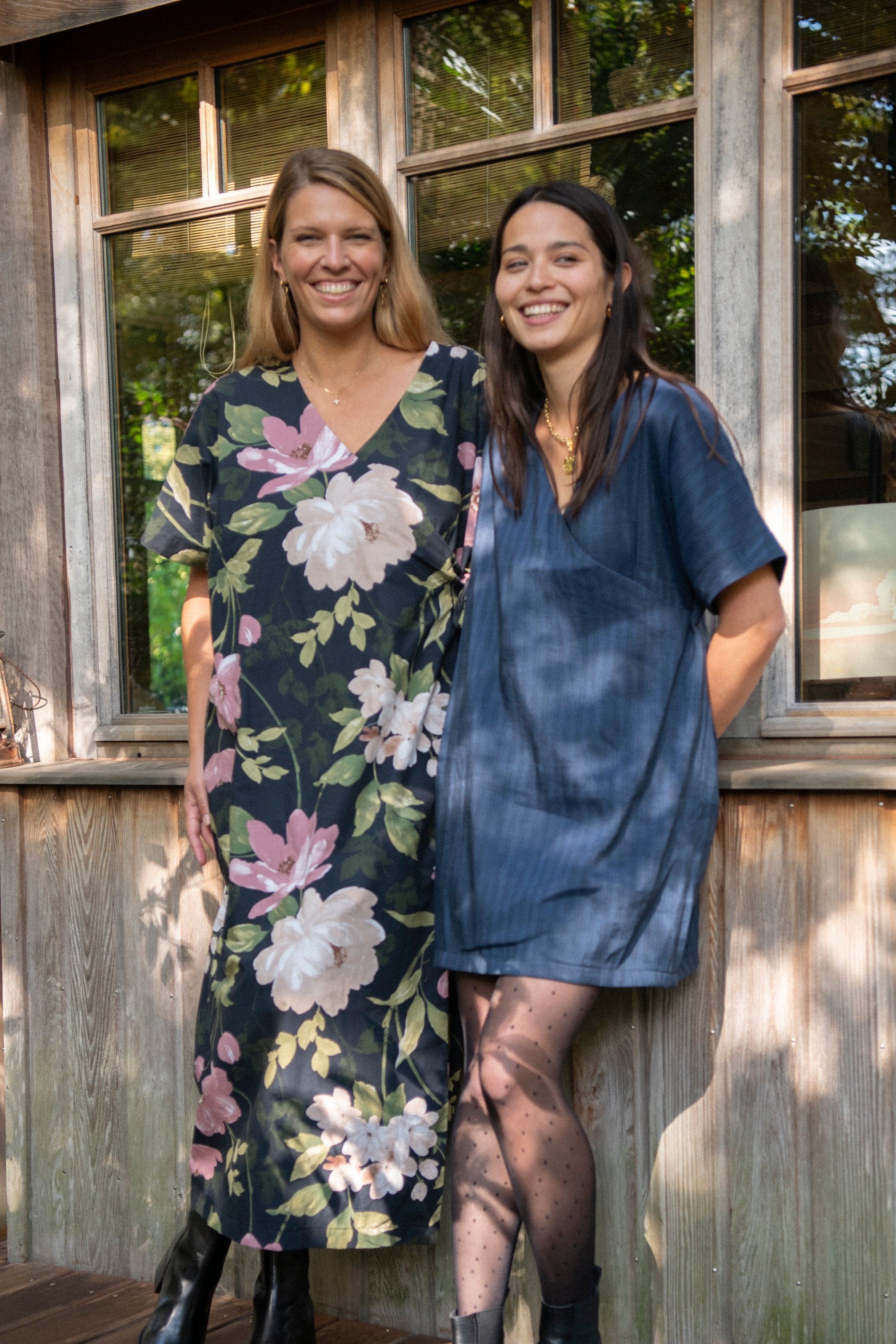 patron couture robe mathilde disponible en version courte et longue variantes du modele