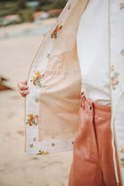 Interieur veste Marie avec doublure propre et finitions couture nettes visibles
