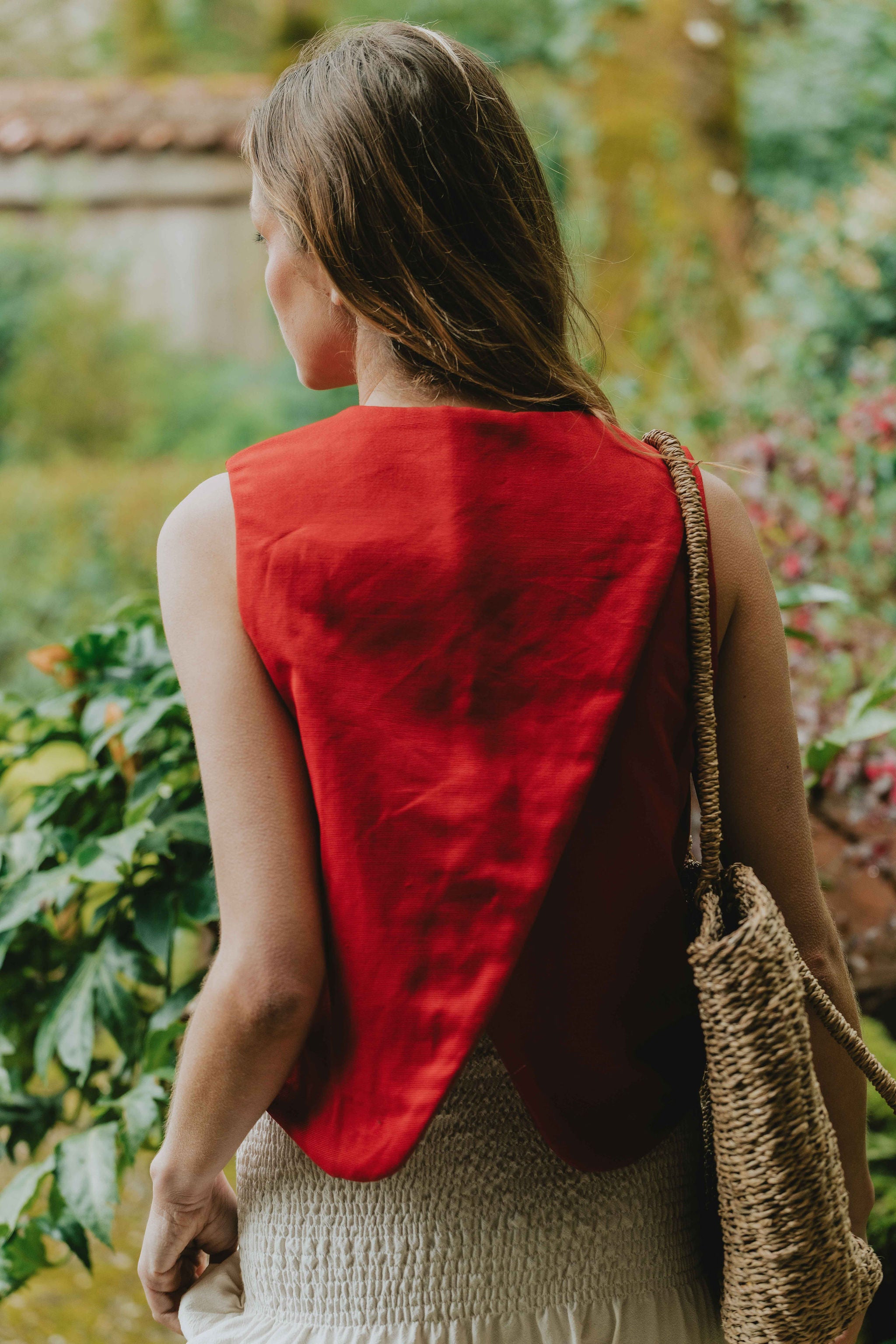 Patron de couture top croisé Victoire avec dos croisé et base arrondie