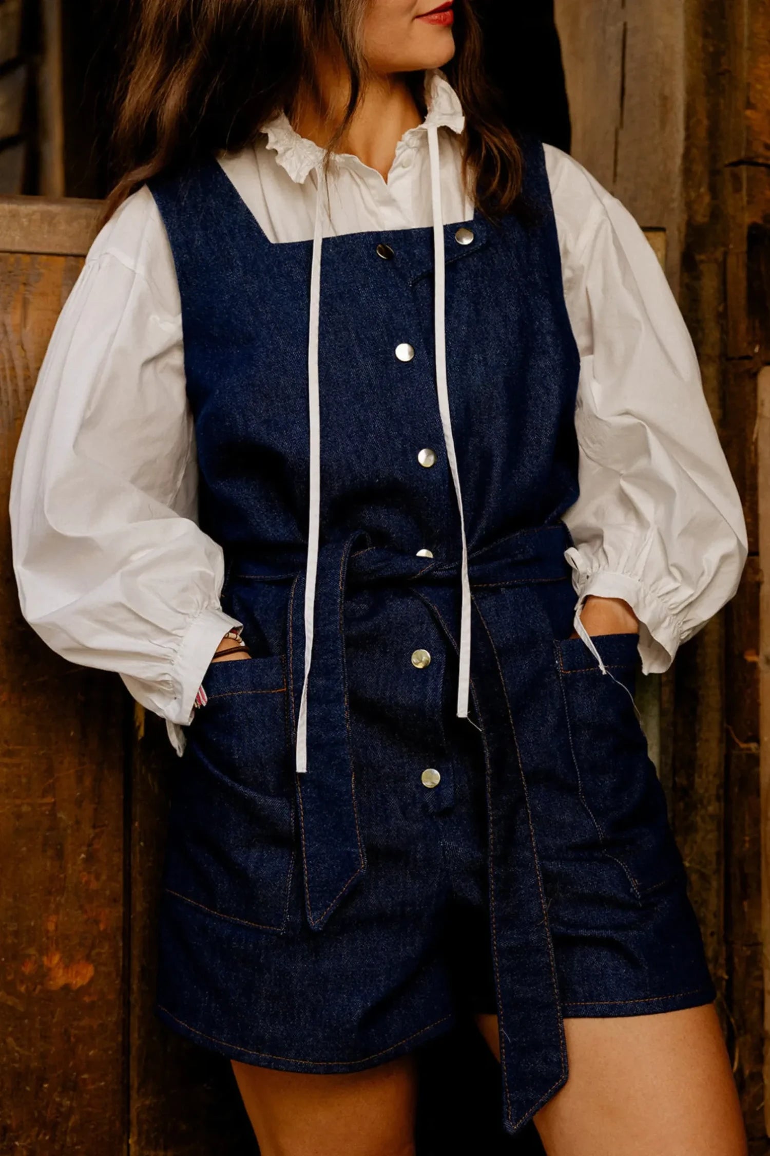 Patron Valentine Maéli, combishort à poches et boutonnière.